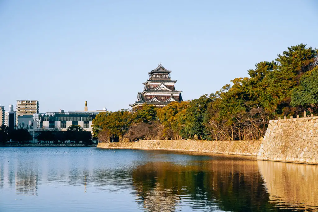 Eine tolle Sehenswürdigkeit ist die Burg von Hiroshima
