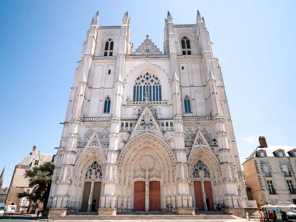 Die Kathedrale von Nantes von Außen