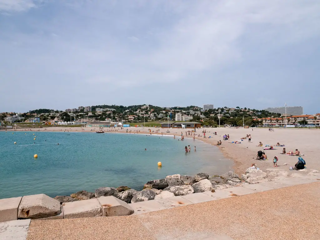 Der Marseille Strand Plage de l’Huveaune