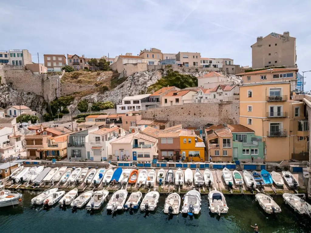 Ein Marseille Highlight ist der Hafen Vallon des Auffes