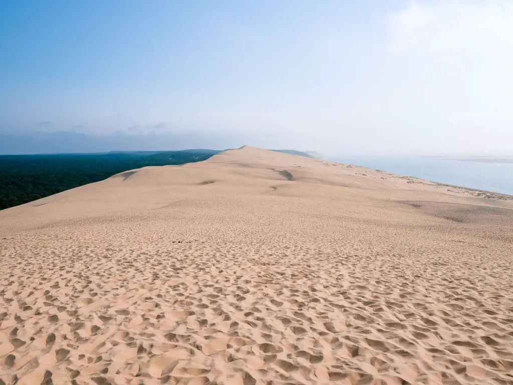 Die riesengroße Düne Dune du Pilat