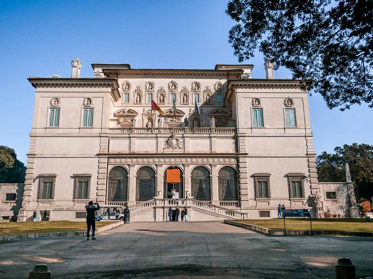 Die Galleria Borghese von außen