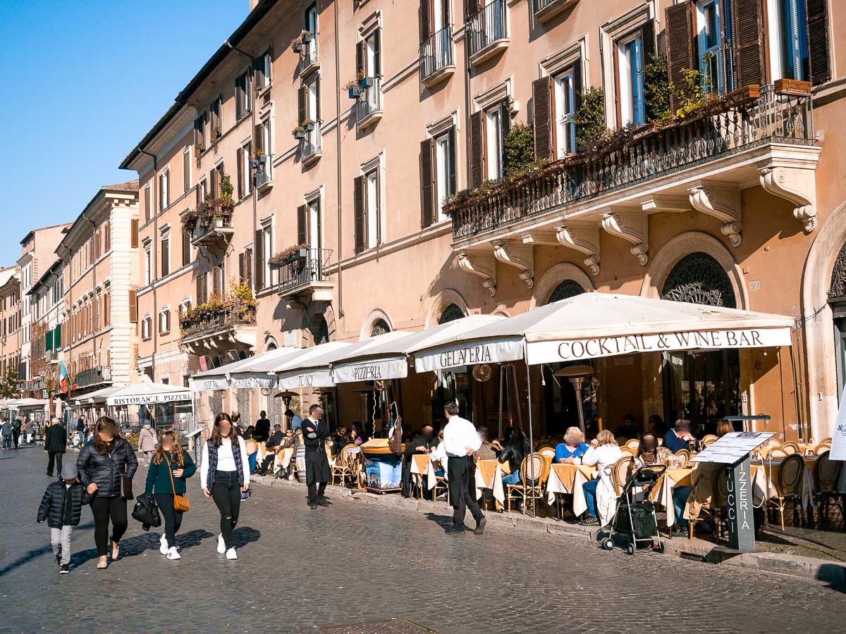 Restaurants am Piazza Navona