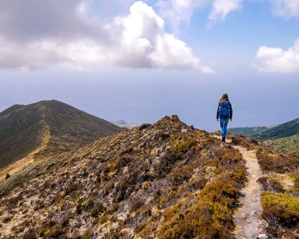 Wanderweg auf den Azoren