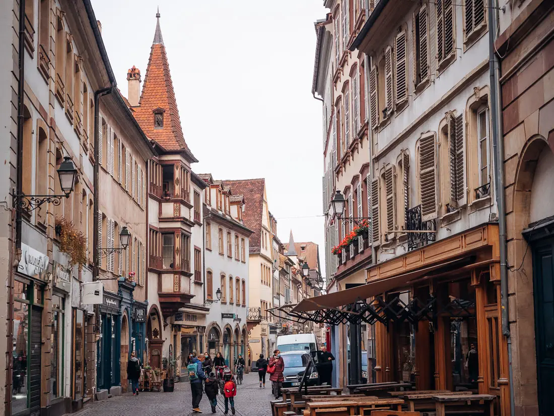 Die Lange Straße in Straßburg