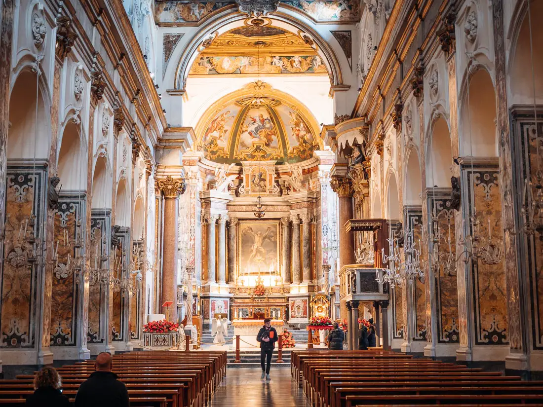 Die Kathedrale Duomi die Amalfi von Innen