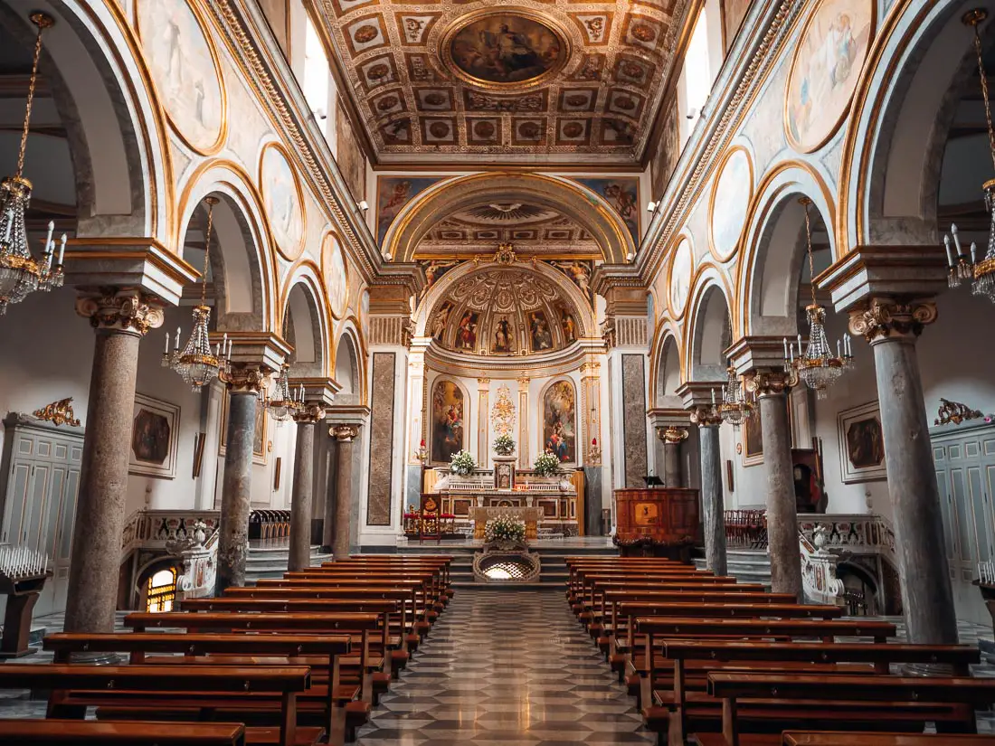 Basilika Sant‘Antonino in Sorrent Italien