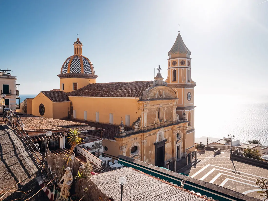 Kirche in Praiano an der Amalfiküste