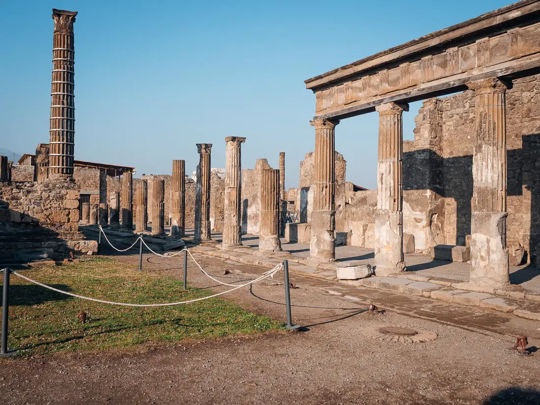 Apollo Tempel in Pompeji