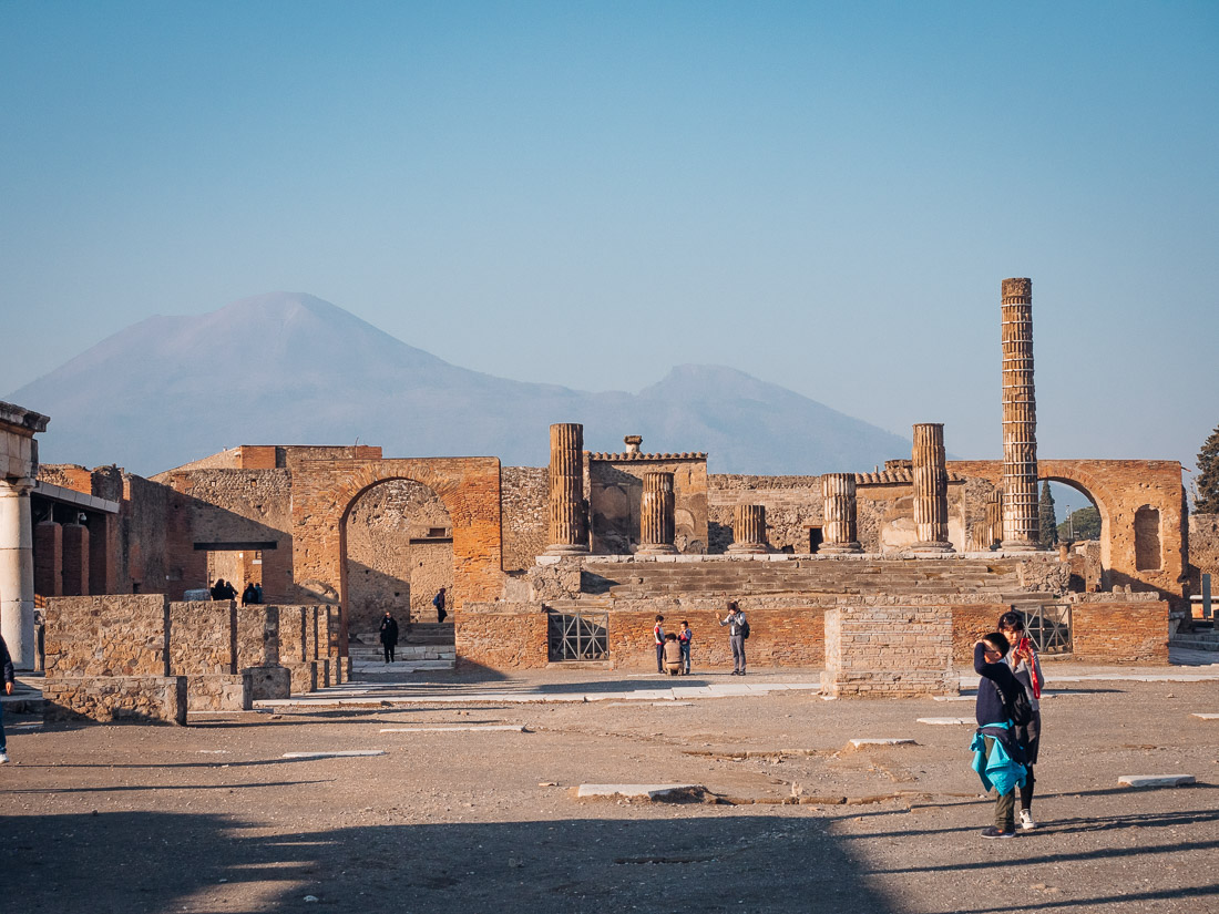 Forum in Pompeji Italien