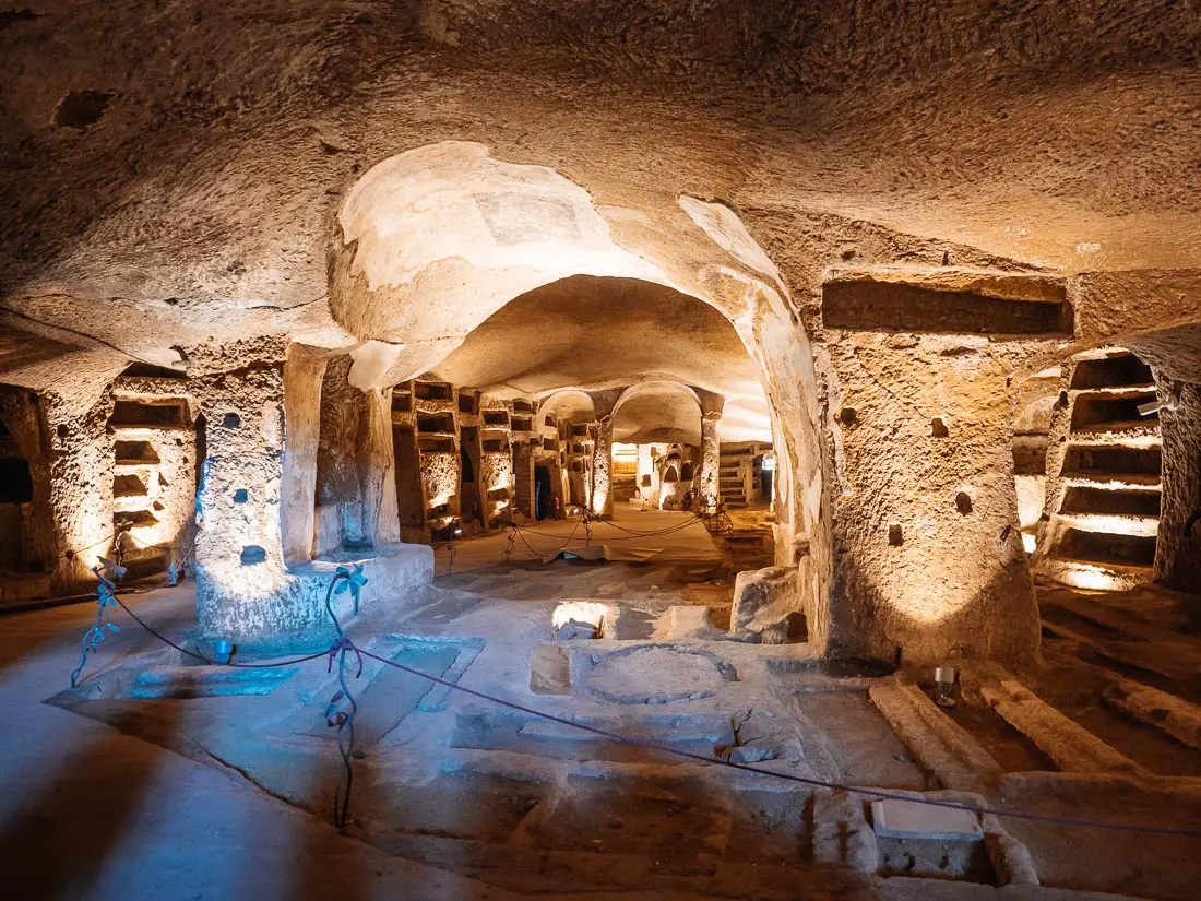 Die Katakombe di San Gennaro in Neapel