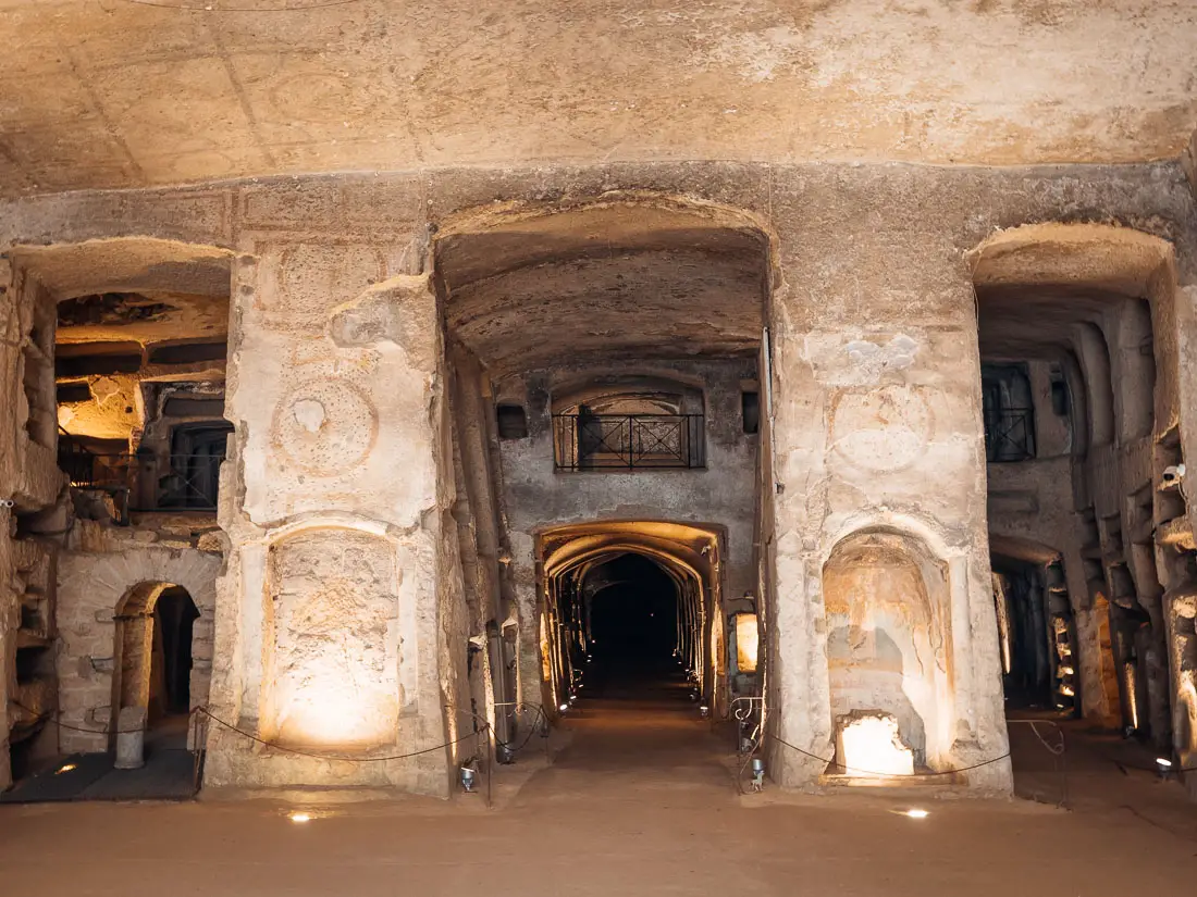 Katakombe di Sann Gennaro in Neapel