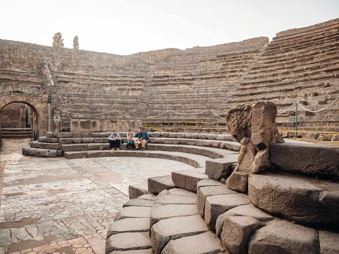 Pompeji Sehenswürdigkeiten: Kleines Theater